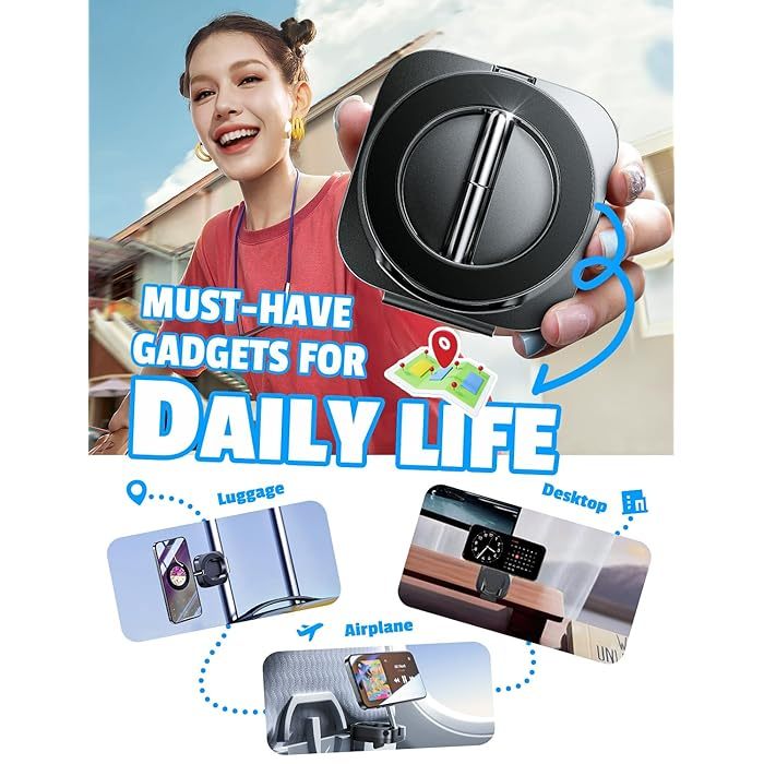 🔥Hot Sale — Foldable Extendable Rotating Travel Magnetic Phone Stand