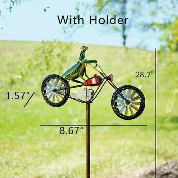 💥LAST DAY SALE 49% OFF🔥Vintage Bicycle Metal Wind Spinner-🎁BUY 2 SAVE 25%-£22.49 ea