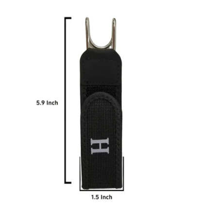 Tactical Metal Hook Elastic Belt (Unisex) - Patented No - Buckle Invisible Design | Soft Adjustable Side