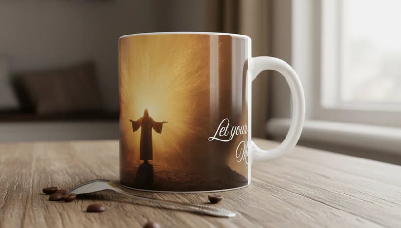 🎁LAST DAY 50% OFF-✝️Heat Sensitive Grace Mug