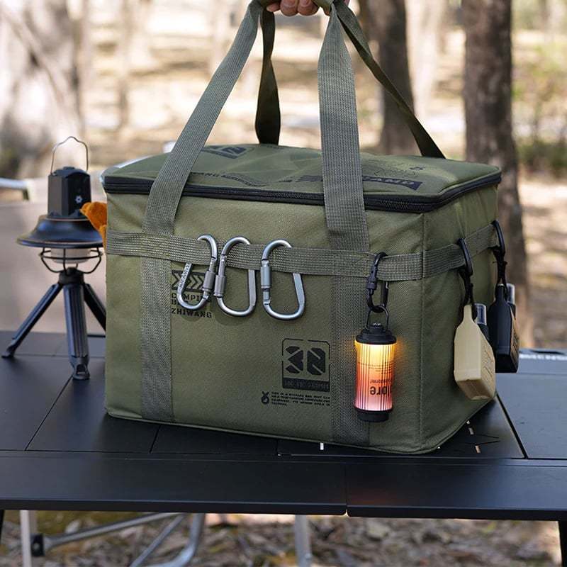 🔥Large Capacity Outdoor Folding Storage Bag Waterproof Portable Camping & Picnic Organizer