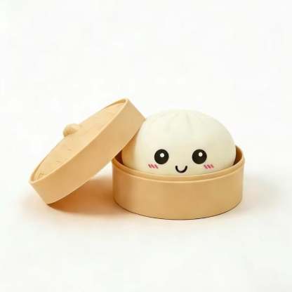 🏆Only $7.99 Last Day Promotion!Expressive Baozi Squishy - Blind Box, Mysecret Bun Fidget Toy