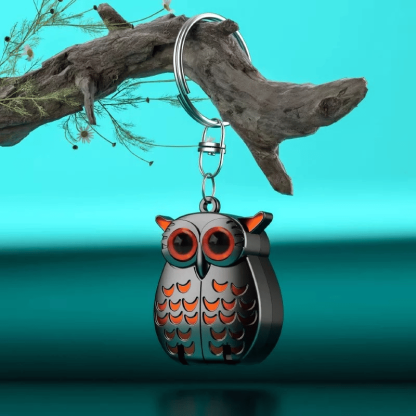 🔥Hot Sale🦉Owl Keychain Nail Clipper