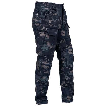 🔥Men's Fleece-Lined Tactical Pants👖 - Windproof Warmth for Outdoors!⭐