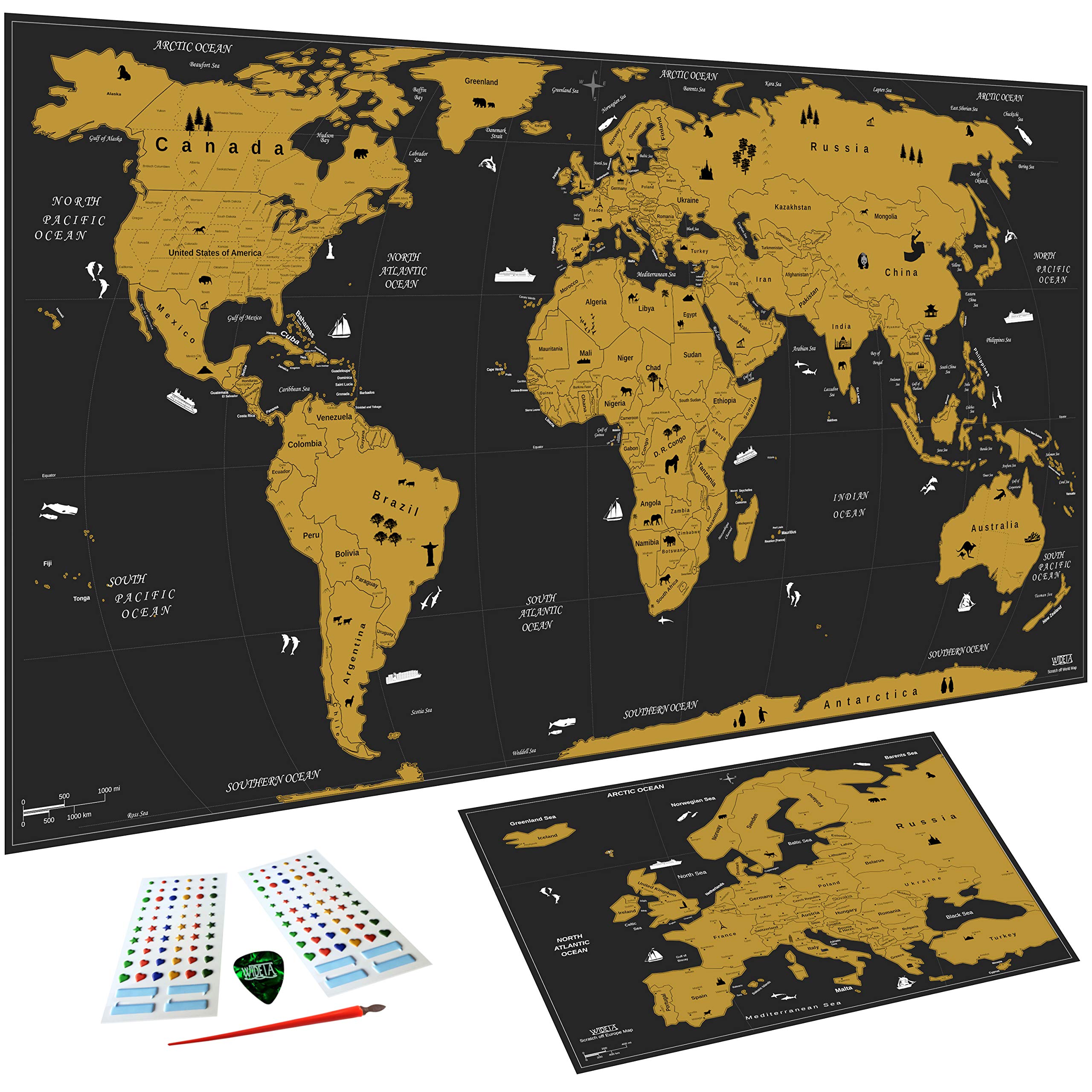 🔥HOT SALE🔥Scratch Map of the World