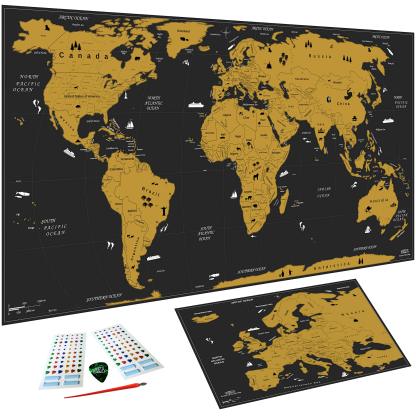 🔥HOT SALE🔥Scratch Map of the World