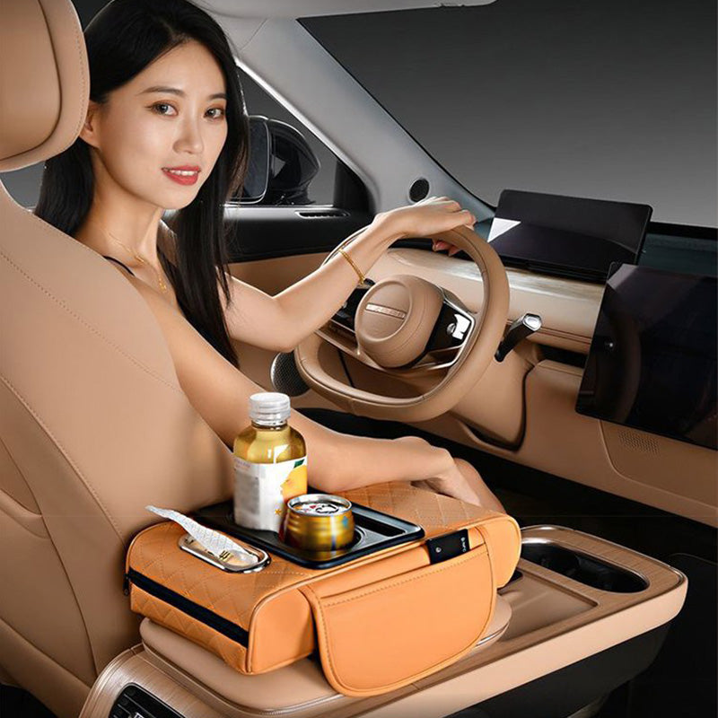 🔥Hot Sale✨Multifunctional Car Armrest Cushion