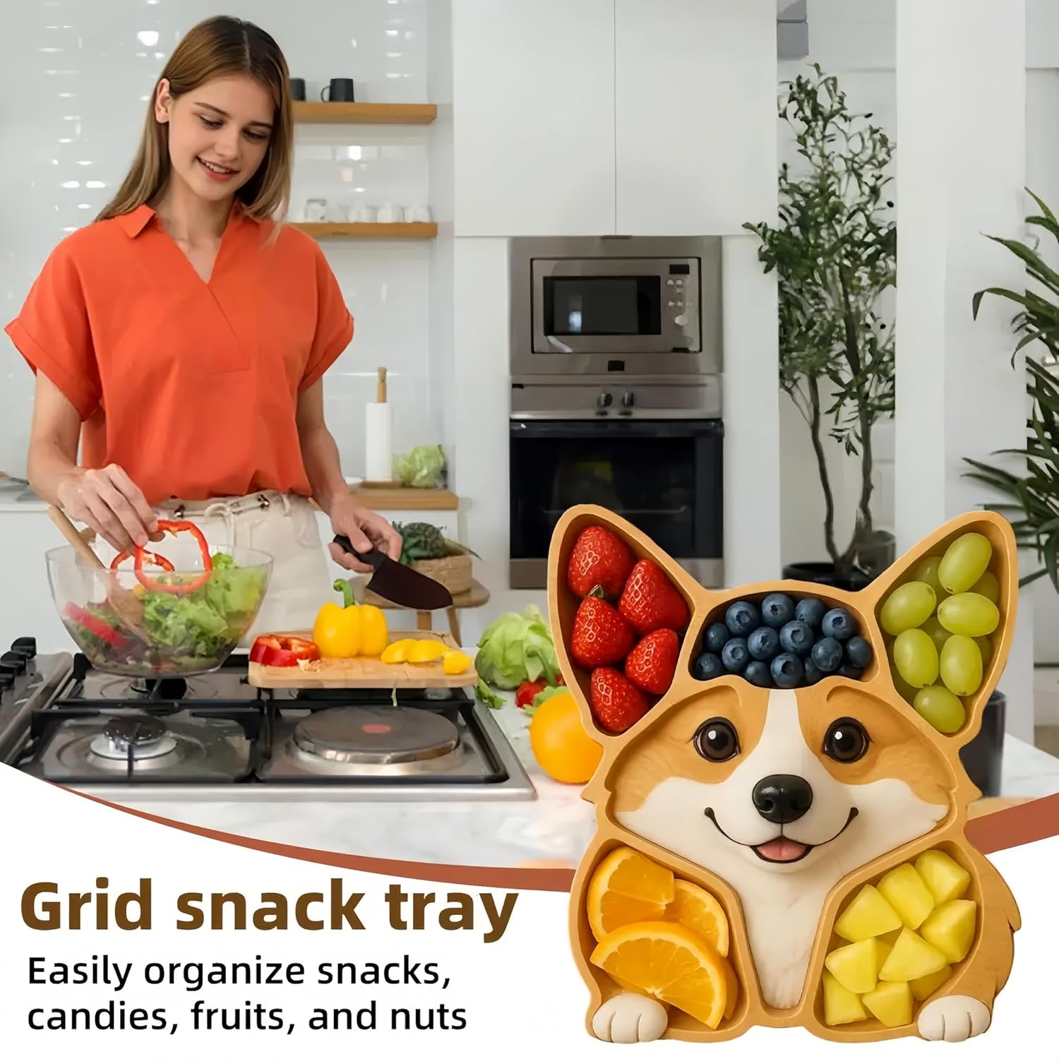 🐶 Corgi Cheese Board & Charcuterie Platter 🧀