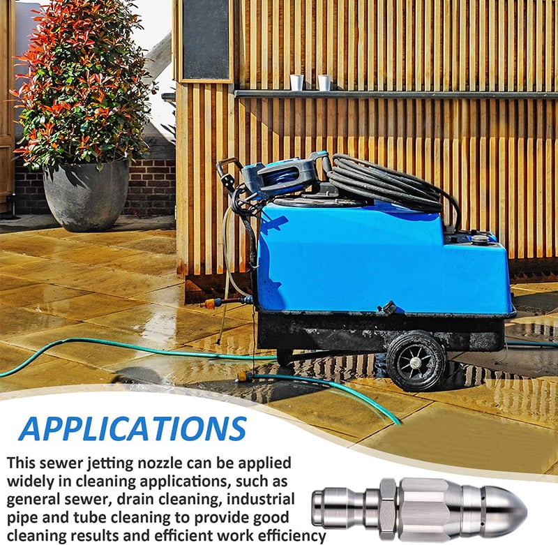 💥LAST DAY 50% OFF🌀1/4" Quick Connect Stainless Nozzle Set