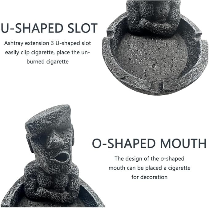 LAST DAY 49% OFF🔥Funny Easter Island Ashtray🚬