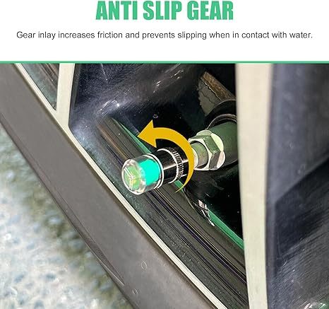 🔥Summer Promotion🔥4 Pcs Car Tire Pressure Monitor Valve Caps