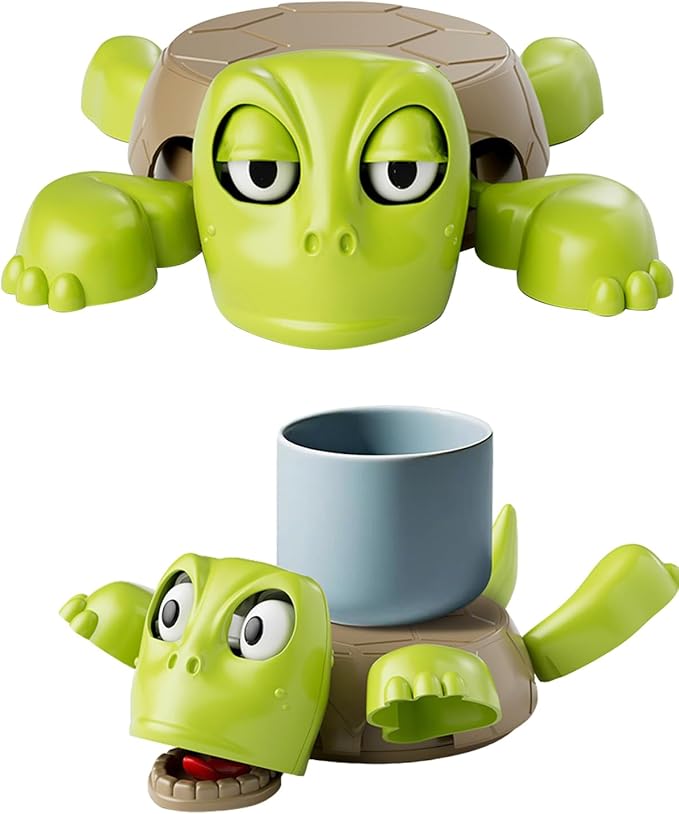 🔥Limited Time 49% Off🔥Turtle Coaster, 3D Printed Funny Tea Coasters with Interactive Expression