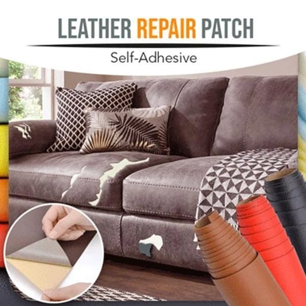 (🔥FACTORY OUTLET-49% OFF) Self-Adhesive Leather Refinisher Cuttable Sofa Repair & BUY 4 GET EXTRA 49% OFF