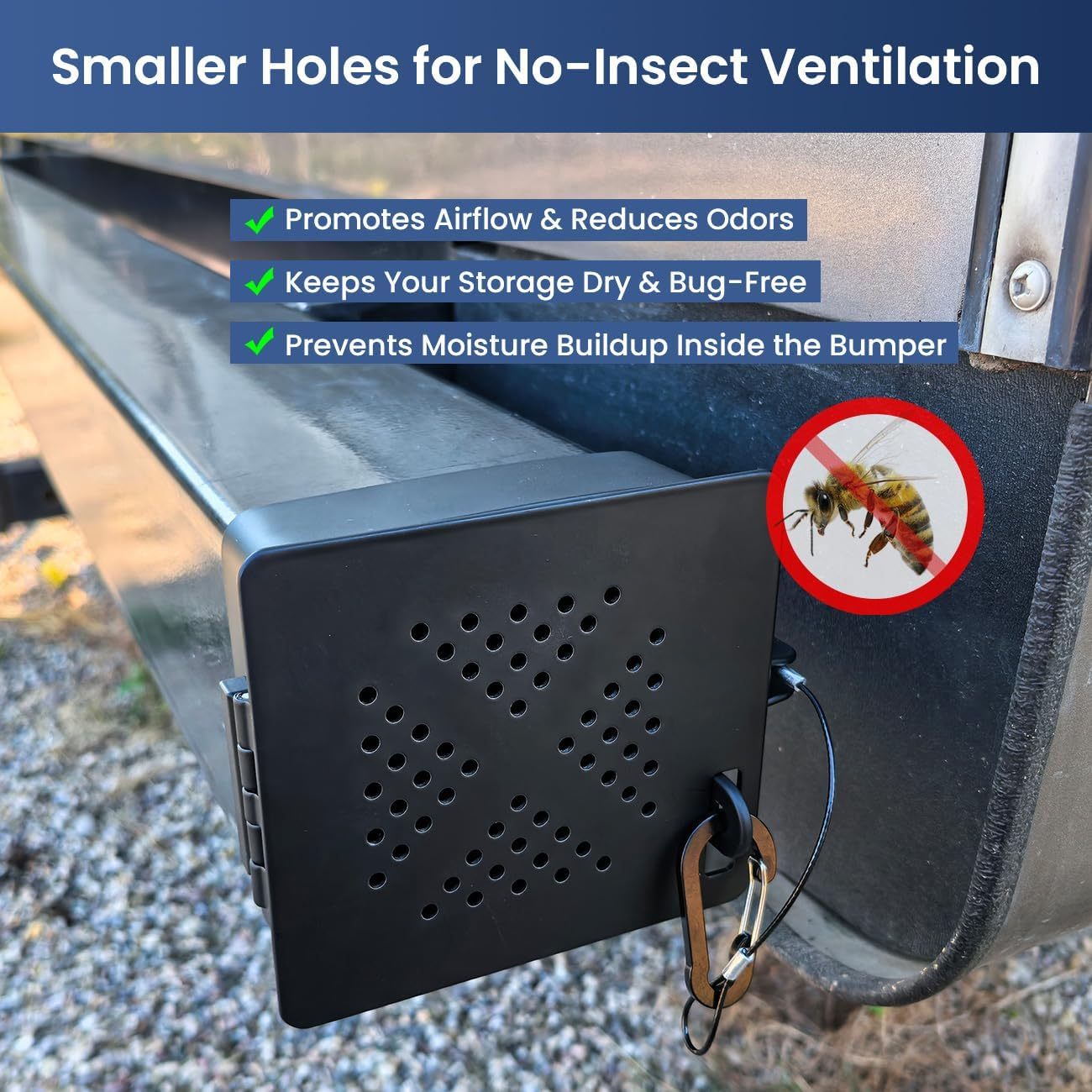 🔥Limited Time 49% Off🔥Aluminum RV Bumper End Cap -2 Pack