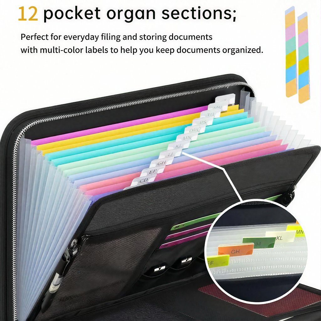 🔥Hot Sale! ⚡Multi-purpose Fireproof Document Bag 💪