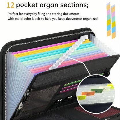 🔥Hot Sale! ⚡Multi-purpose Fireproof Document Bag 💪