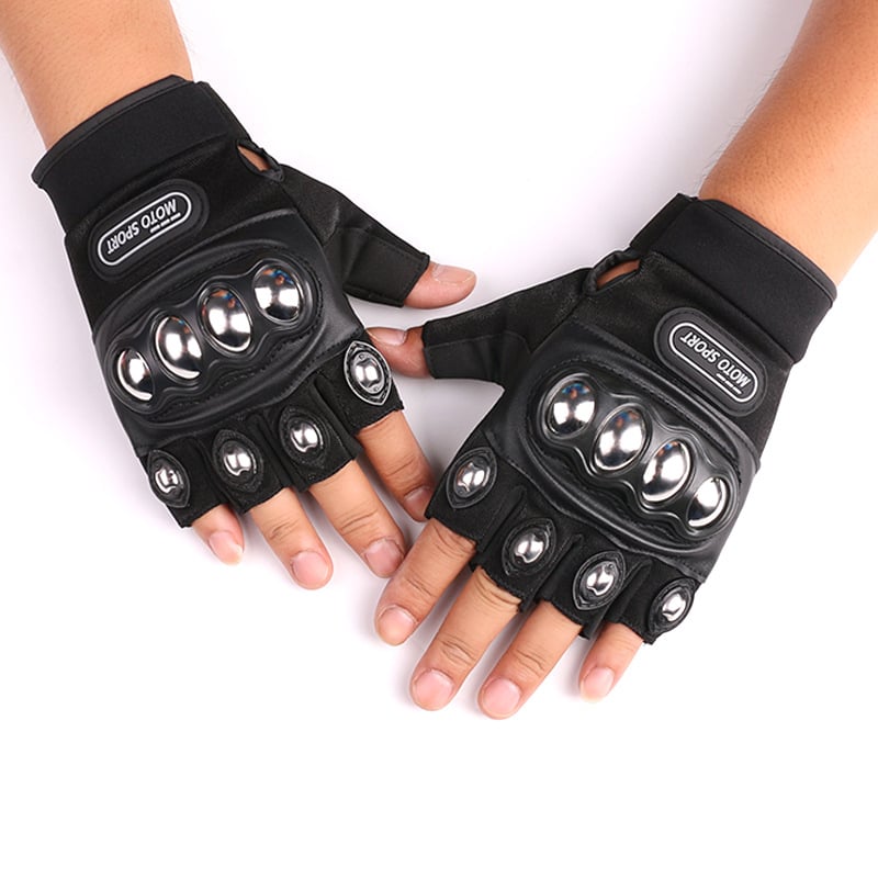 🔥Hot Sale🔥-🏍️Indestructible Outdoor Self-defense Gloves 🧤(One pair)