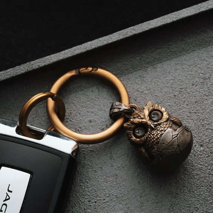 🔥Last Day 49% OFF - 🦉Handmade Owl Fidget Pendant