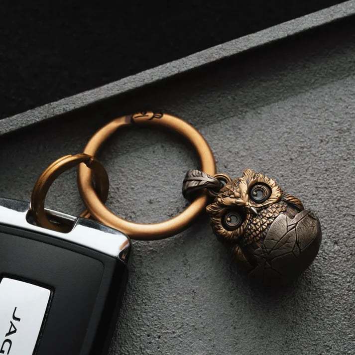 🔥Last Day 49% OFF - 🦉Handmade Owl Fidget Pendant