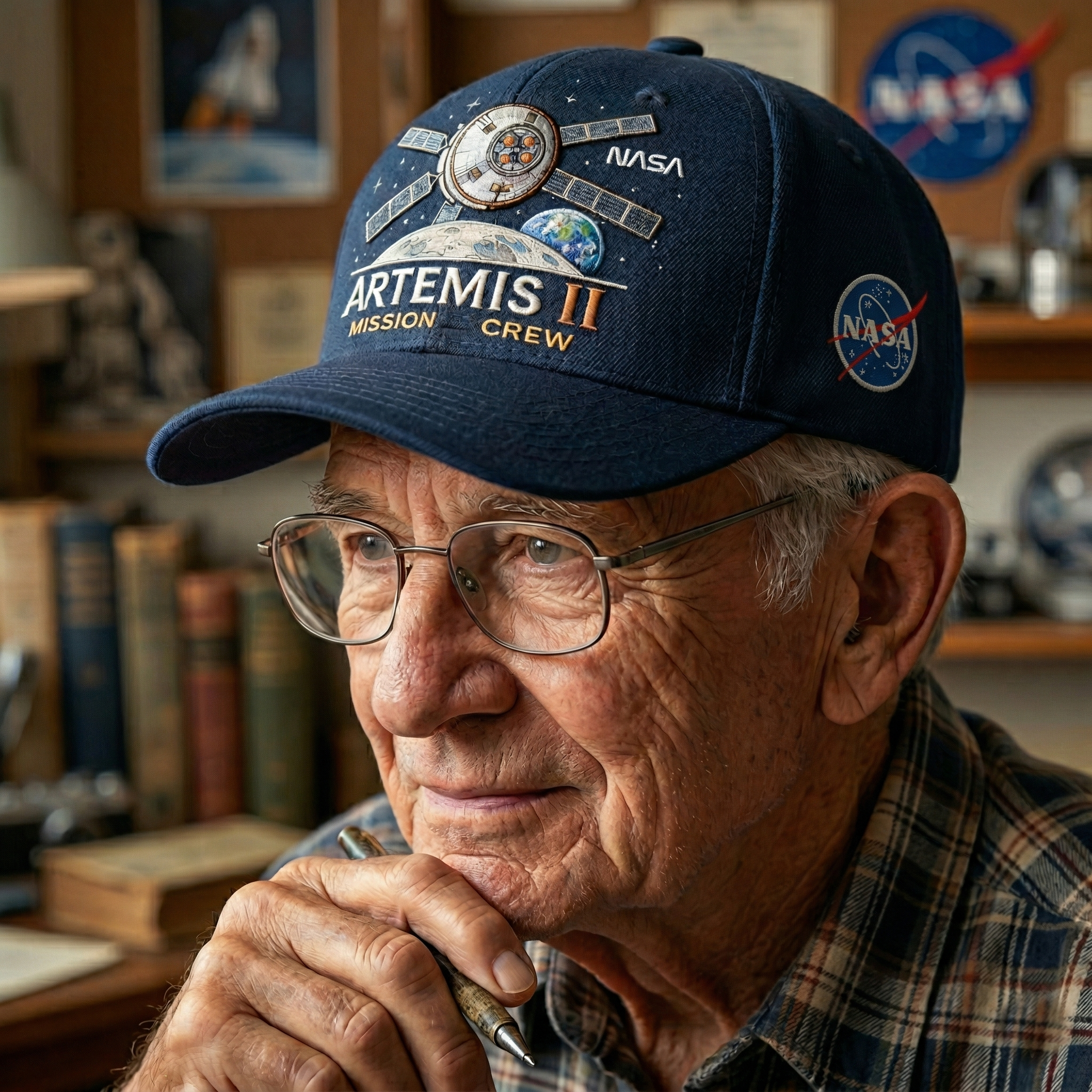 🚀Flash Sale 45% OFF 🌕 Artemis II Lunar Mission Commemorative Cap (Buy 2 Free Shipping)