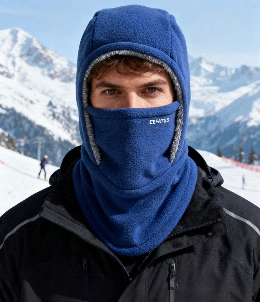 🔥Unisex Winter Warm Neck Mask Ear Protection One Piece Hat