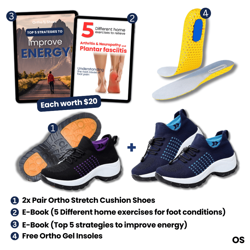 Ortho Stretch Cushion Shoes Women - (BOGO)