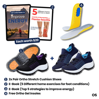 Ortho Stretch Cushion Shoes Women - (BOGO)