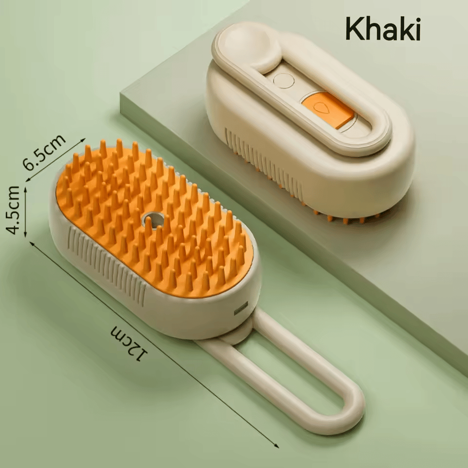 3-in-1 Dog Hair Brush Cat Hair Brush Electric Pet Cleaning Brush Steam Spray Brush Massage Hair