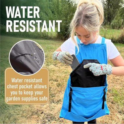 🌿 Heavy-Duty Gardening Apron – Hands-Free, Comfortable & Durable! 🌿