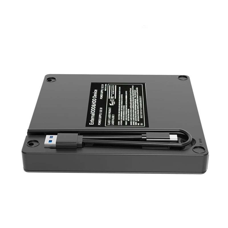 USB 3.0/SD/TF/DVD/CD/VCD/Type-C Player Portable Burner Support Blu-Rays