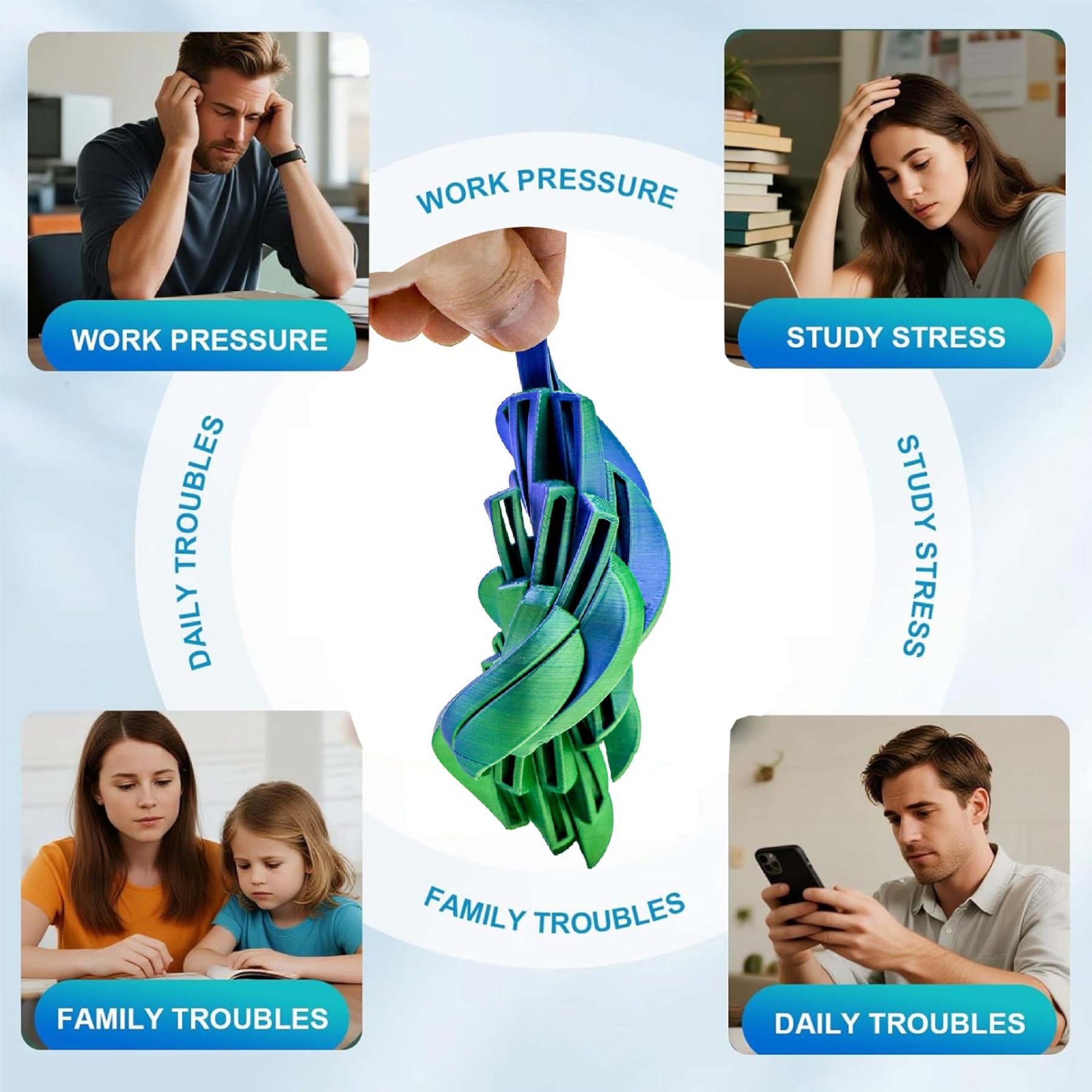 ❤😜3D Printing Slime Ball Fidget Toy👍🎁