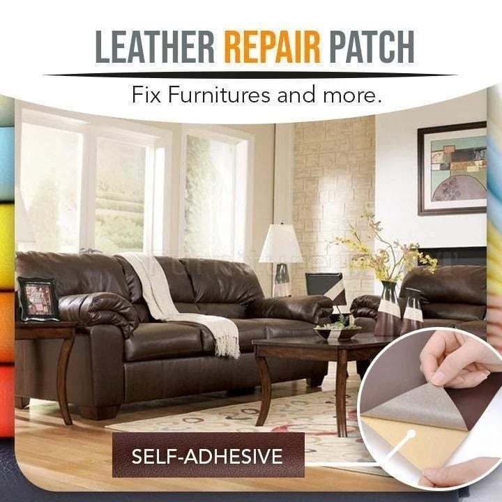 (🔥FACTORY OUTLET-49% OFF) Self-Adhesive Leather Refinisher Cuttable Sofa Repair & BUY 4 GET EXTRA 49% OFF