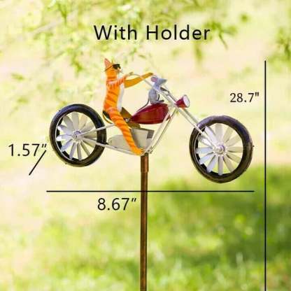 💥LAST DAY SALE 49% OFF🔥Vintage Bicycle Metal Wind Spinner-🎁BUY 2 SAVE 25%-£22.49 ea