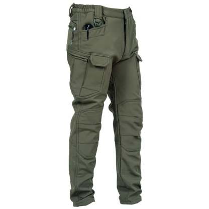 🔥Men's Fleece-Lined Tactical Pants👖 - Windproof Warmth for Outdoors!⭐