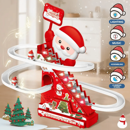 🎅Santa Electric Slide Climbing Toys for Automatic Stairs🛷