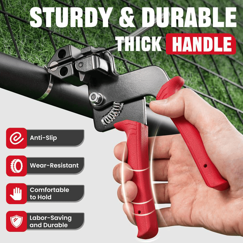 🔧 Professional Stainless Steel Cable Tie Gun Kit