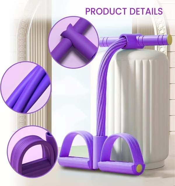 💥2026 latest 4-Tube Pedal Resistance Device