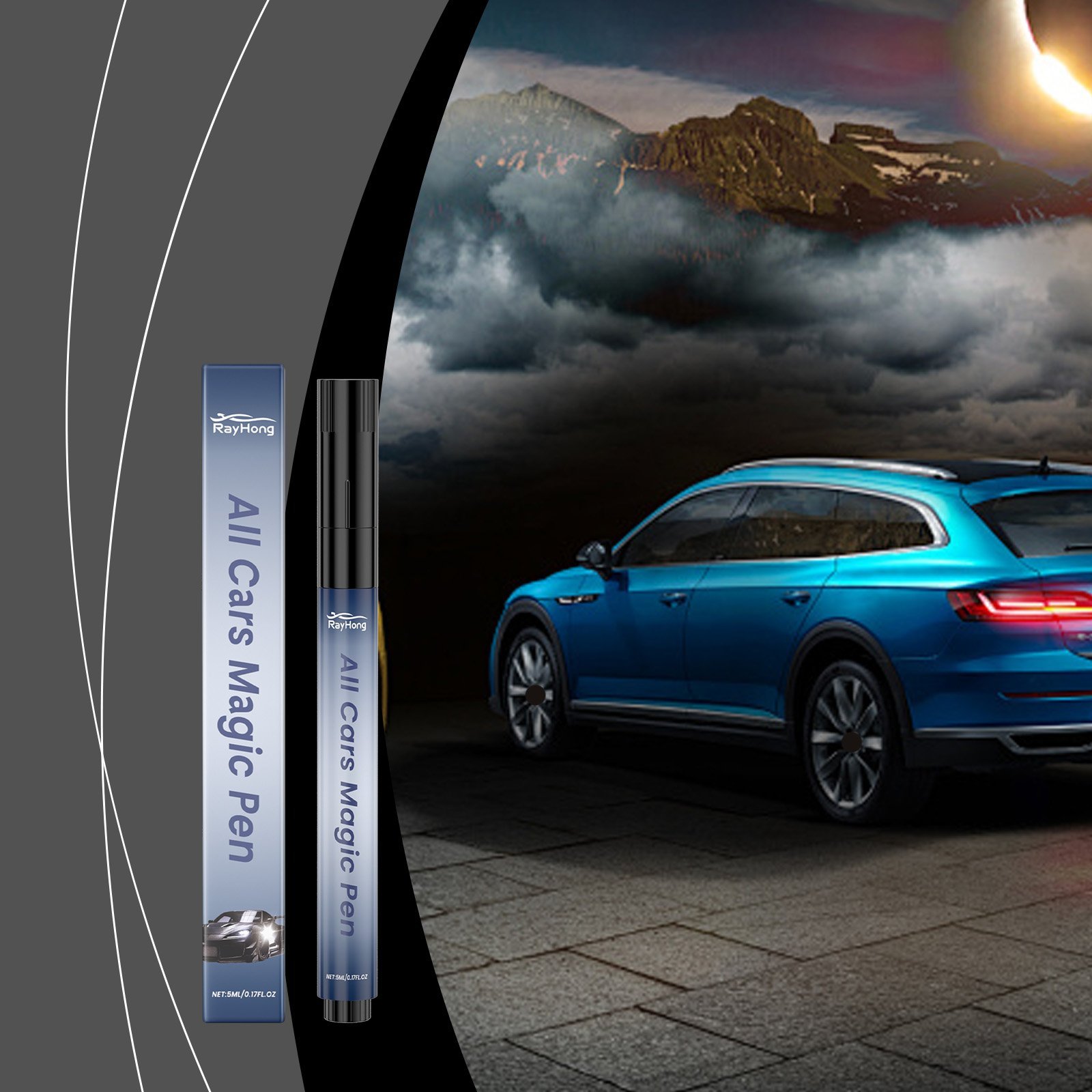 💥Buy One Get One Free⚡Magic Car Scratch Removal Pen (2PCS)⚡