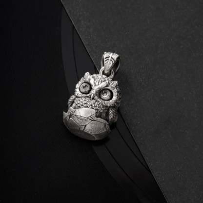 🔥Last Day 49% OFF - 🦉Handmade Owl Fidget Pendant