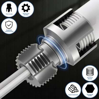 Last Day 49% OFF🔥Pipe Tapping and Threading Tool | Dual-Specification Compatible