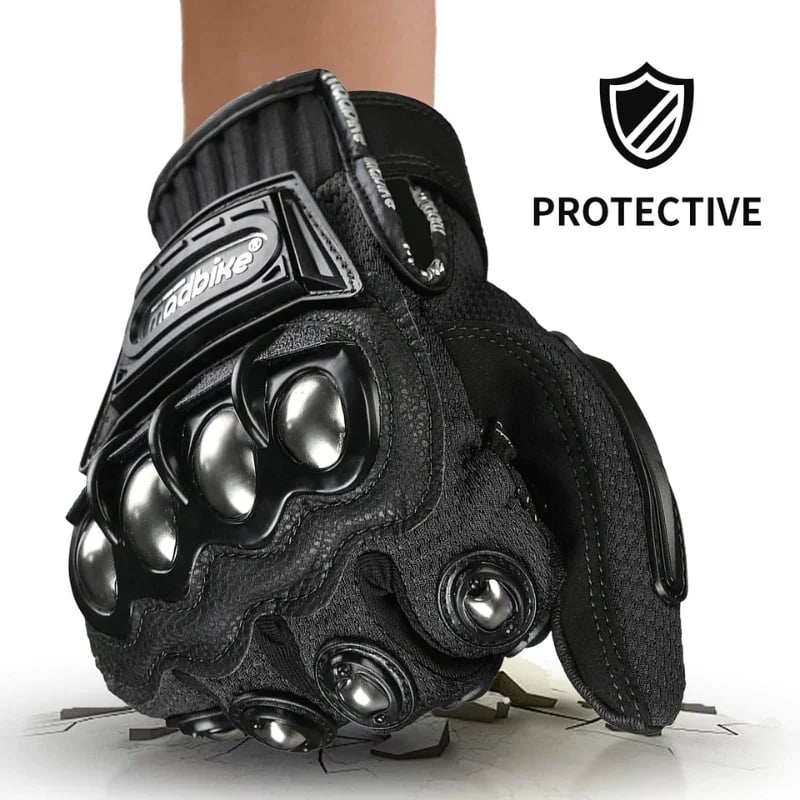 🔥Hot Sale🔥-🏍️Indestructible Outdoor Self-defense Gloves 🧤(One pair)