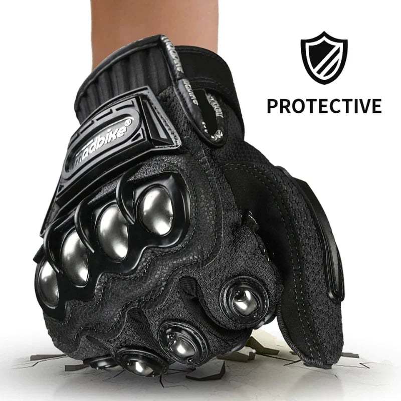 🔥Hot Sale🔥-🏍️Indestructible Outdoor Self-defense Gloves 🧤(One pair)