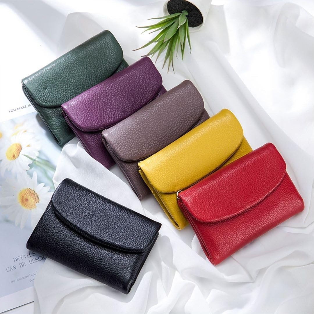 ⏰Last Day 49% OFF⏰Unisex Pebble Leather Wallet 🔥BUY 2 FREE SHIPPING