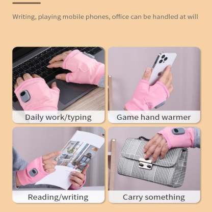 🔥LAST DAY SALE - 49% OFF🎁Smart Thermostatic Heated Fingerless Gloves