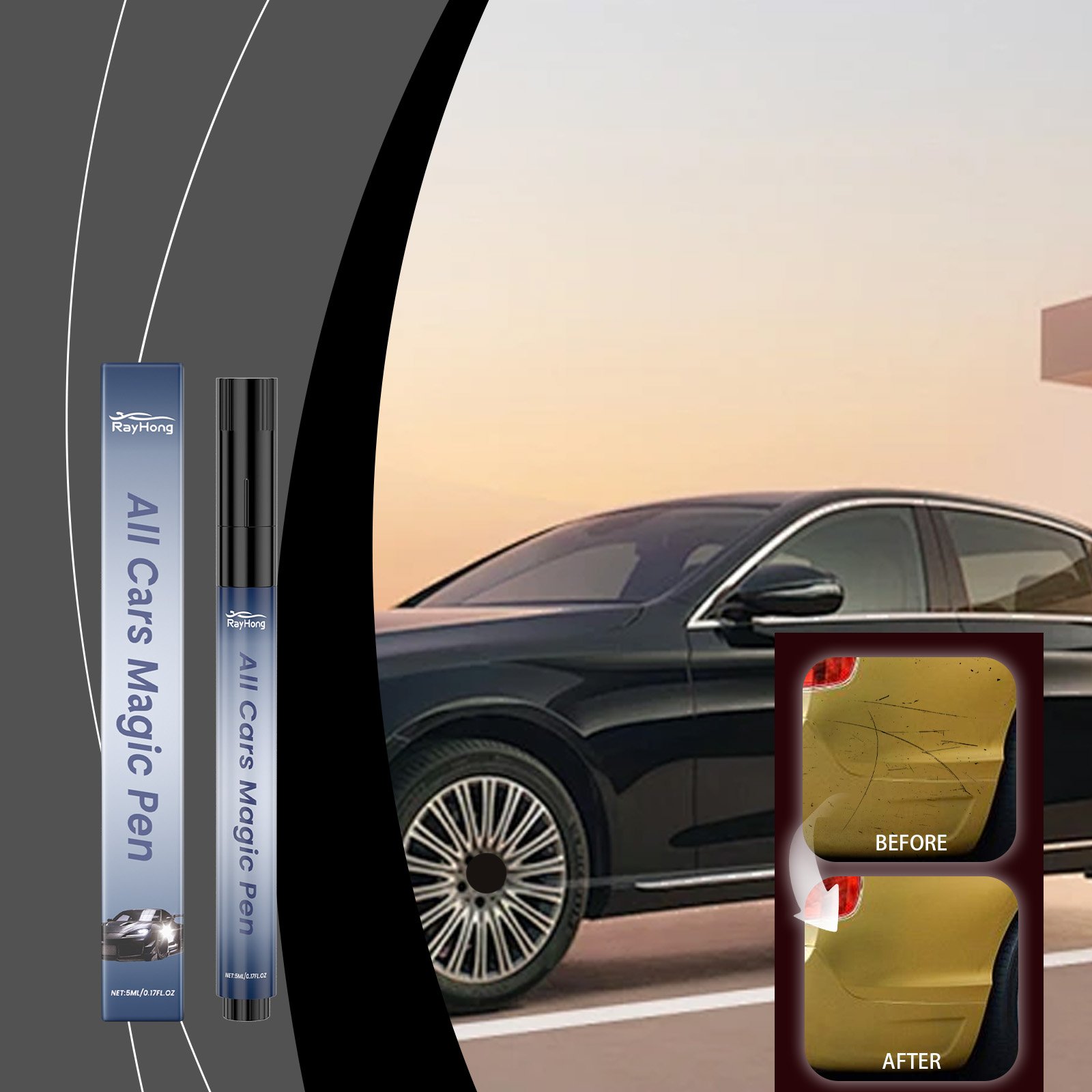 💥Buy One Get One Free⚡Magic Car Scratch Removal Pen (2PCS)⚡