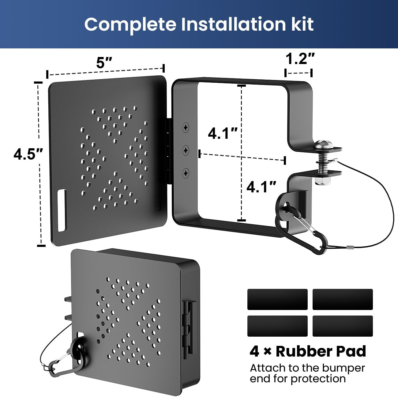 🔥Limited Time 49% Off🔥Aluminum RV Bumper End Cap -2 Pack