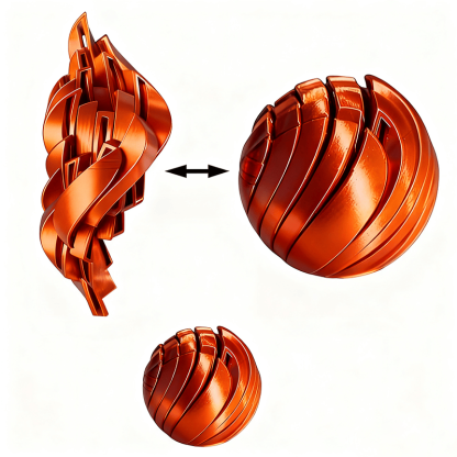 ❤😜3D Printing Slime Ball Fidget Toy👍🎁