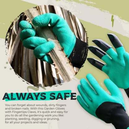 🔥 HOT SALE 👨‍🌾🔥Gardening Claw Protective Gloves