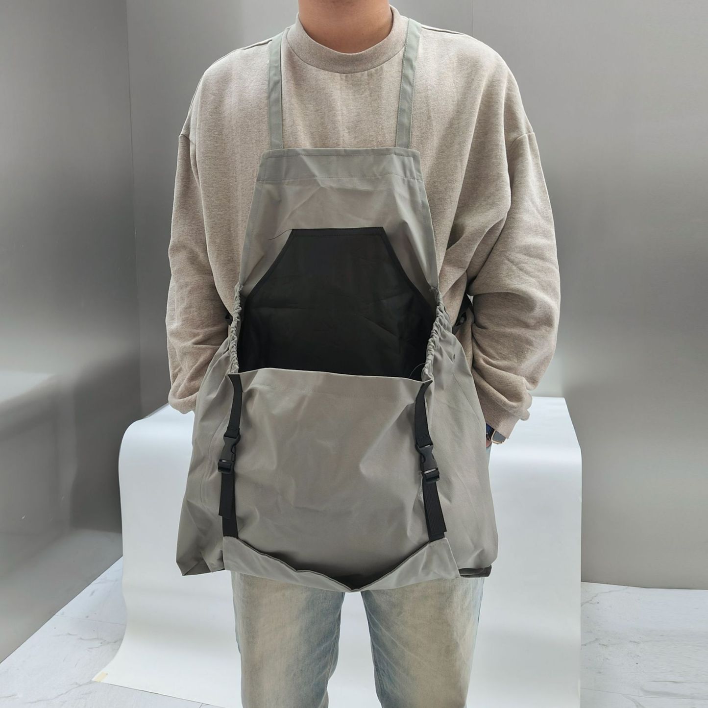 🌿 Heavy-Duty Gardening Apron – Hands-Free, Comfortable & Durable! 🌿