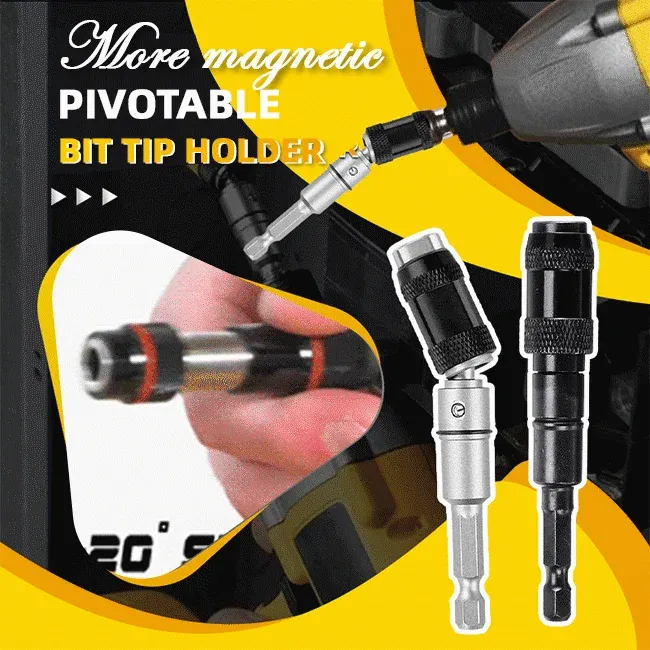 LAST DAY 47% OFF⚡Magnetic swiveling bit tip holder[Buy 3 Get 3 Free]